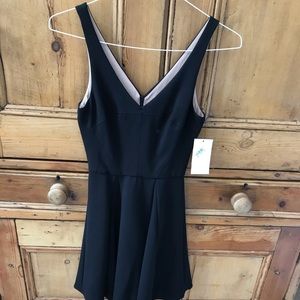 Black ABS cocktail dress size small